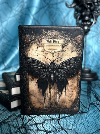 A7 Gothic Moth Diary