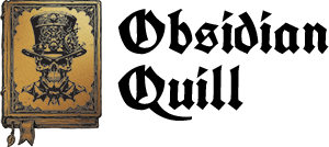 Obsidian Quill Notebooks